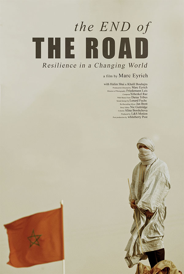 Minimalist film poster for The End Of The Road, designed by Kerim Silajdzic