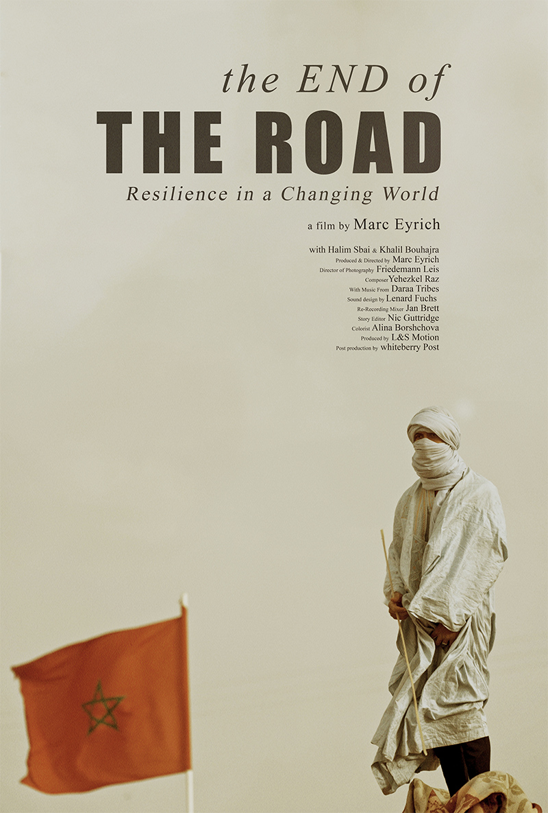 Minimalist film poster for The End Of The Road, designed by Kerim Silajdzic