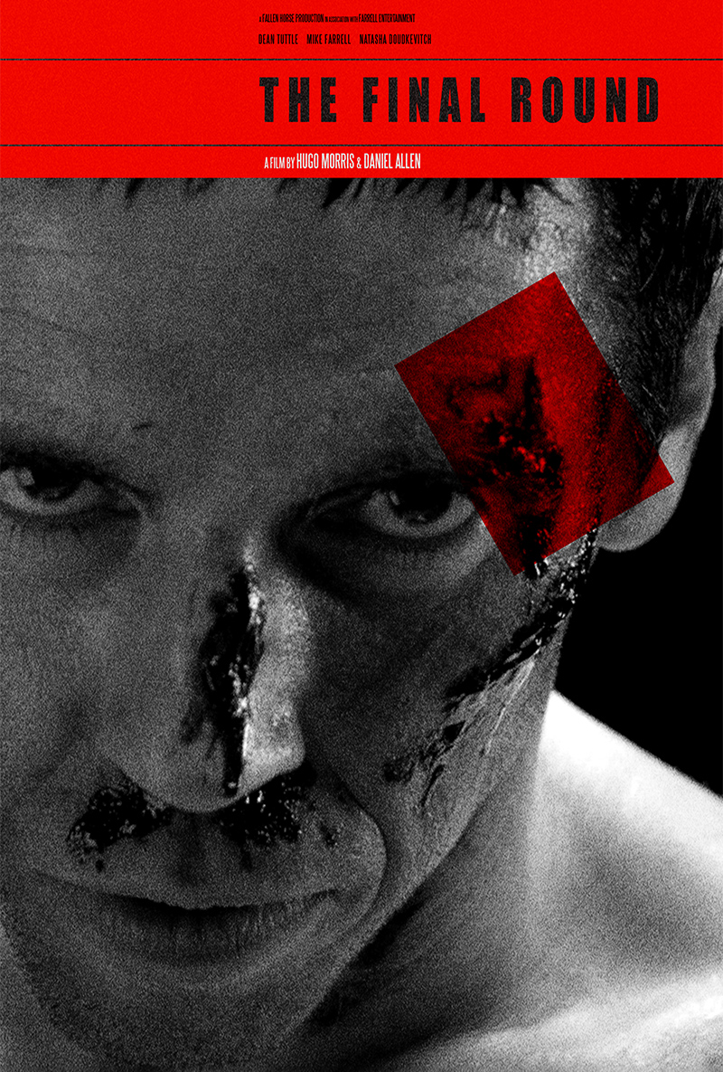Minimalist film poster for The Final Round, designed by Kerim Silajdzic