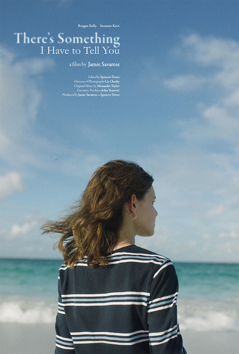 Minimalist film poster for Theres Something I Have To Tell You, designed by Kerim Silajdzic